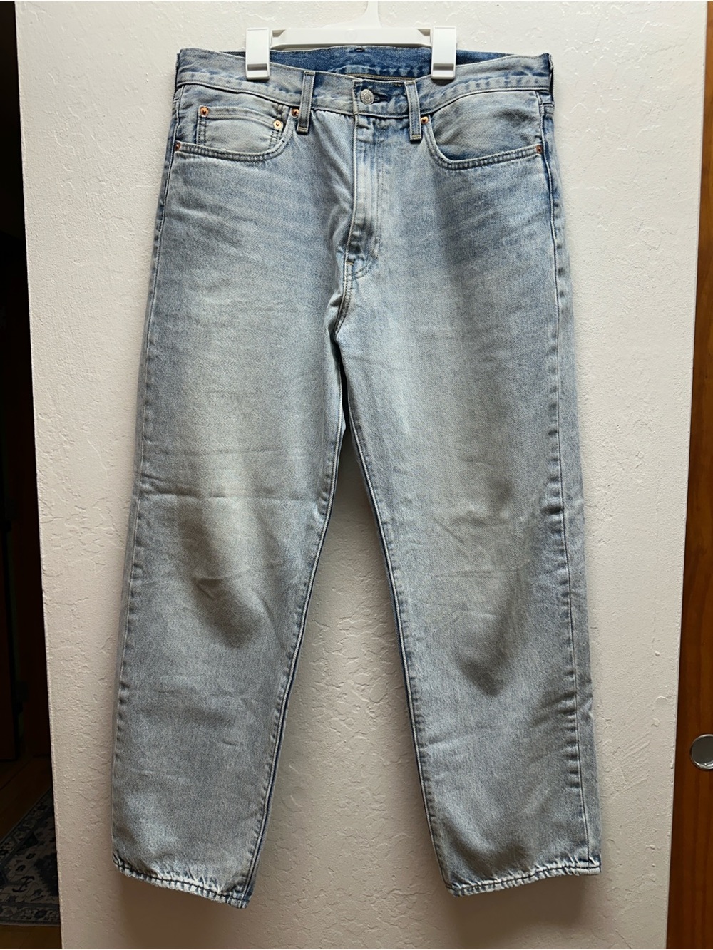 Levi’s 568 Loose Straight Men’s Jeans in Baby Blue 34x30